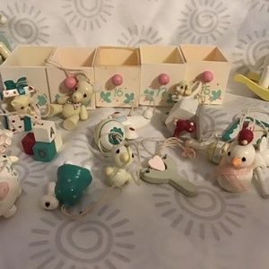 Vintage Miniature Christmas Ornaments